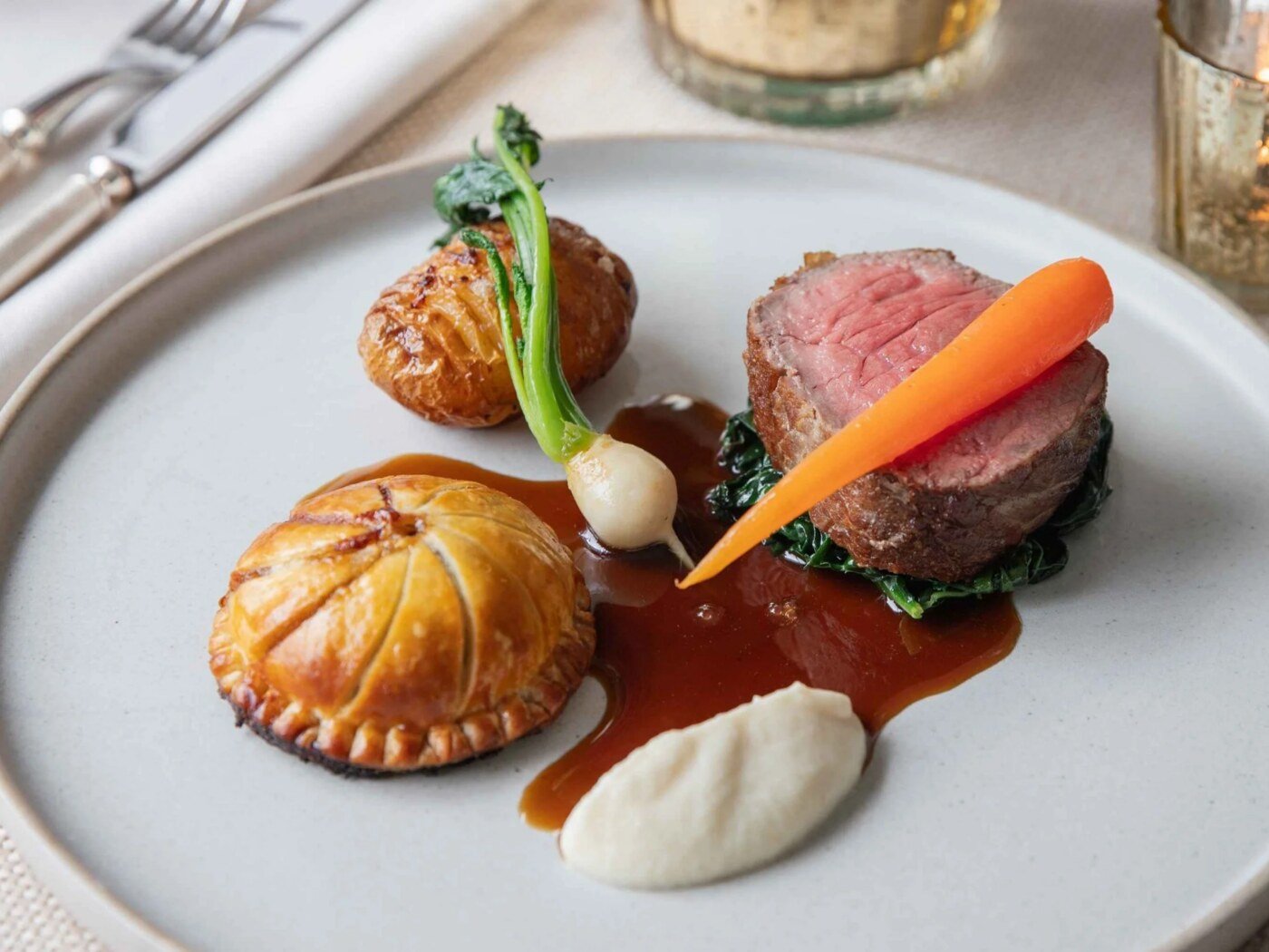Modern British main course