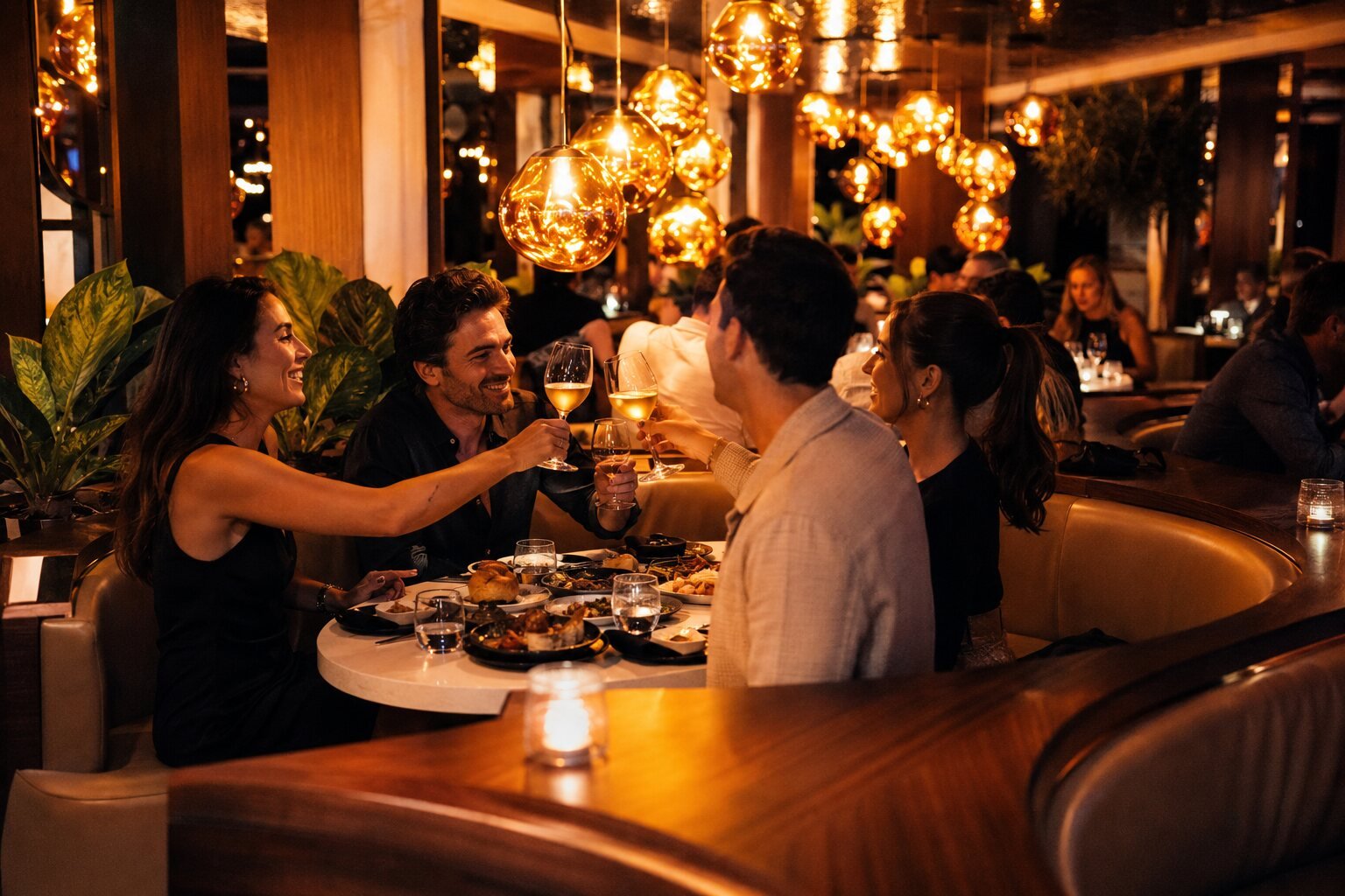 The Willow House dining room