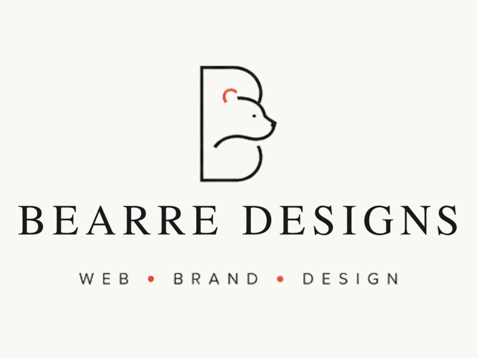 Bearre Designs logo system